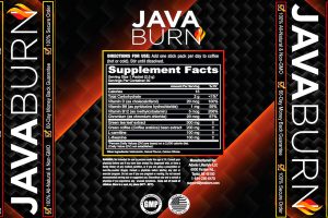 Java Burn Supplement Facts
